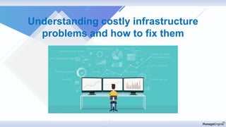Understanding costly infrastructure
problems and how to fix them
 