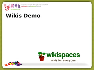 Wikis Demo 