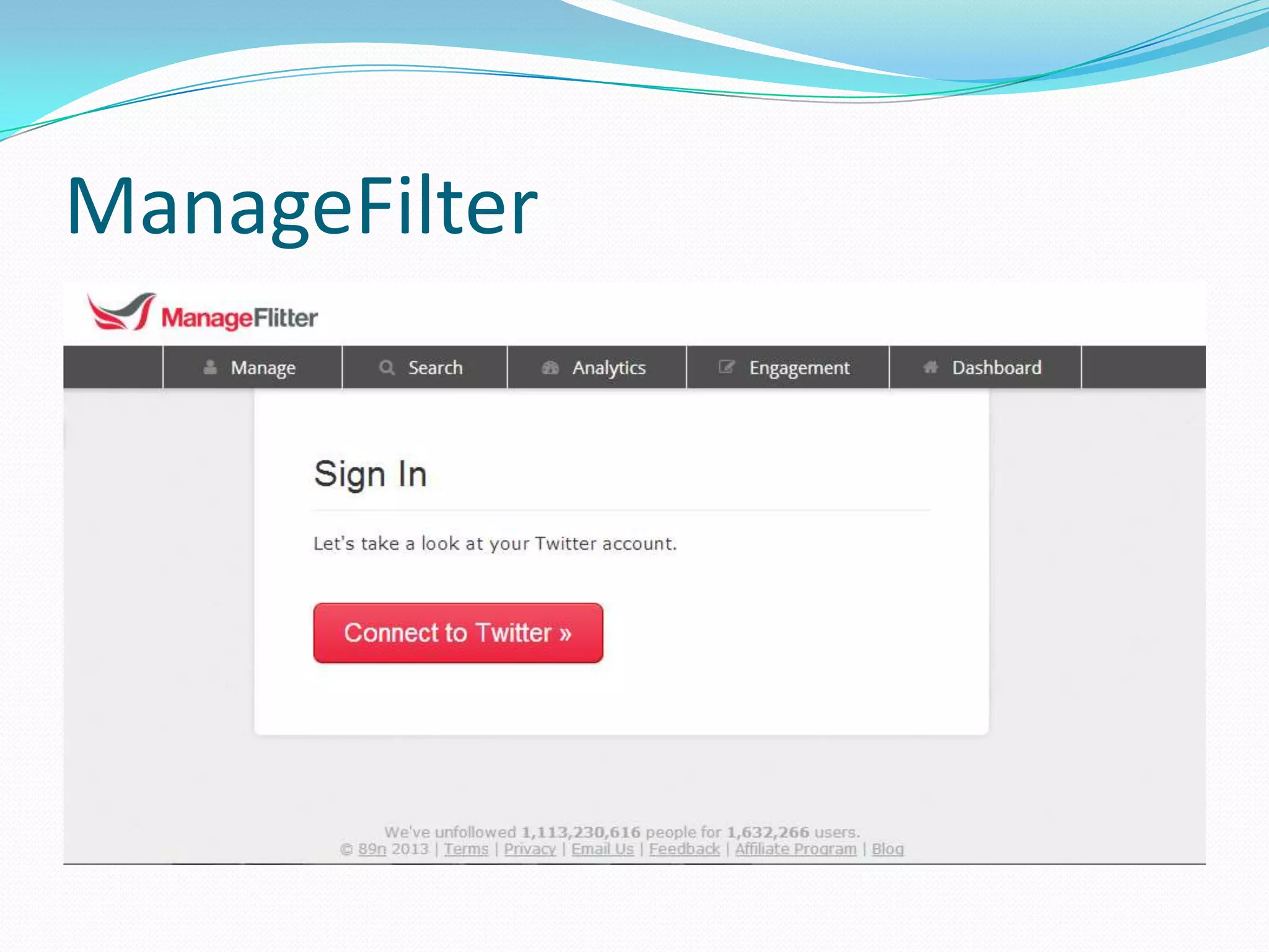ManageFilter
 