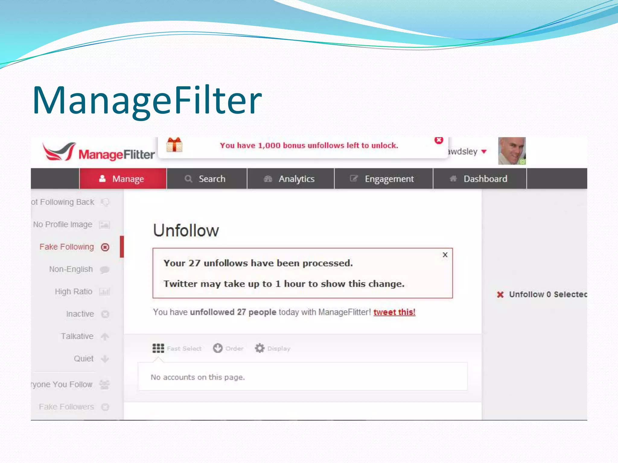 ManageFilter
 