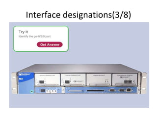 Interface designations(3/8)
 