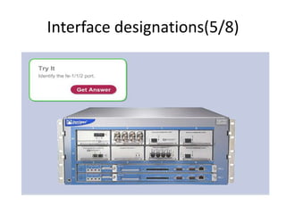 Interface designations(5/8)
 