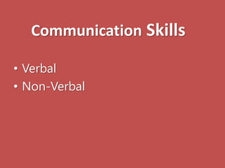 Session 2 : Communication skills,MSTC-CU'15