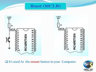  It’s used As the restart button in your Computer.
 