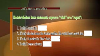 Let’s go to practise
 