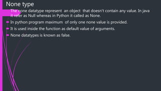 Python Programming | PPT