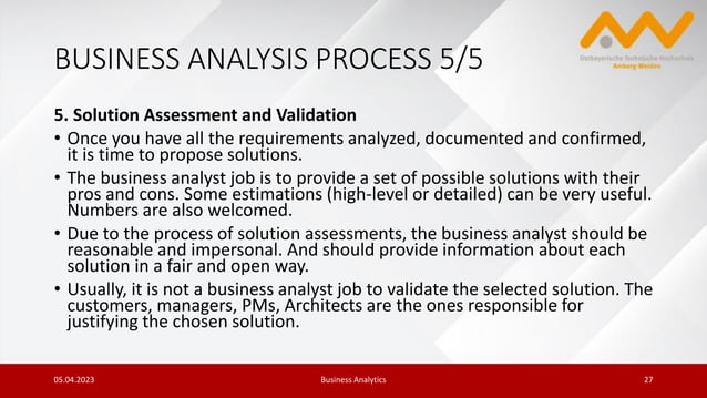 Business Analysis Definition, Benefits, Techniques | PDF | Business ...