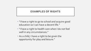 Human Rights Examples Education Session 2. Understanding Human and Children's Rights.pptx