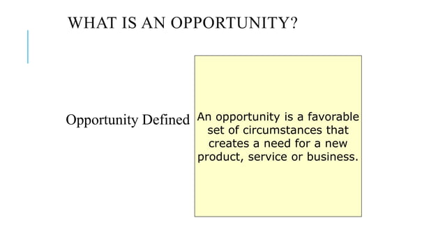 Opportunity Recognition Idea Generation And Customer Validation Pptx