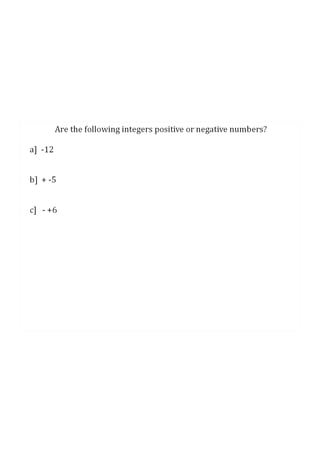 Session 2: Add Integers