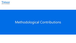 Methodological Contributions
 