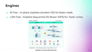 Building Low Latency Apps Masterclass: Impacts on Database Latency | PDF