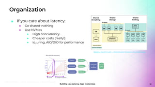 Building Low Latency Apps Masterclass: Impacts on Database Latency | PDF