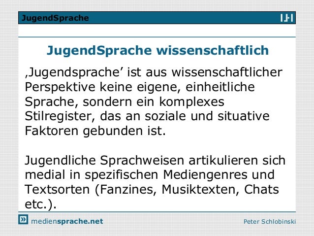 Session 2 jugendsprache