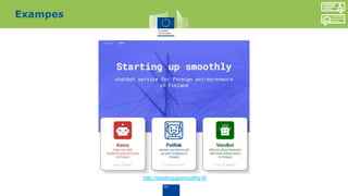 Exampes
http://startingupsmoothly.fi/
 