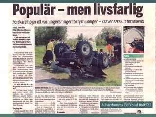 Västerbottens Folkblad 060523
 