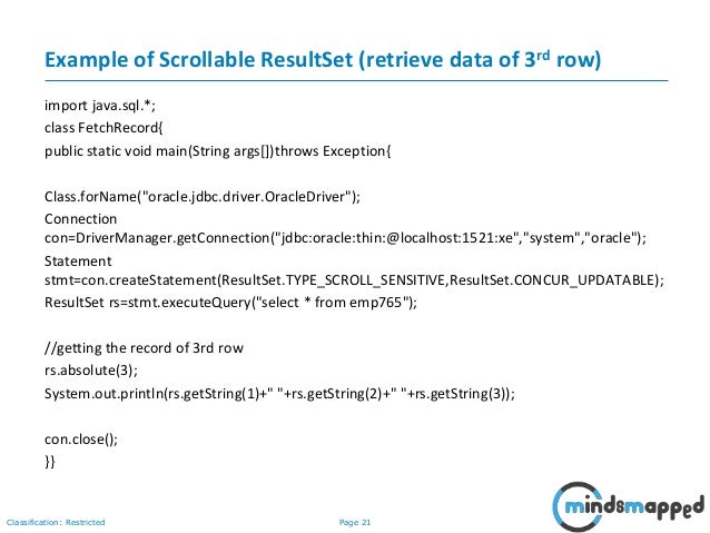Jdbc Part 2