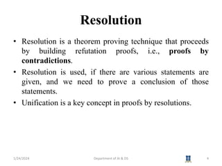 AI3391 Artificial intelligence Session 28 Resolution.pptx