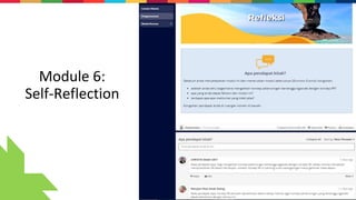 Module 6:
Self-Reflection
 