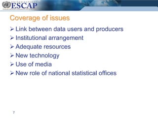 Monitoring MDGs and influencing policy – practical approaches and experience in Asia