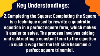 SESSION 2_COMPLETING THE SQUARE.pptx