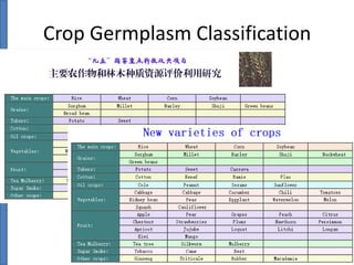 Crop Germplasm Classification

 