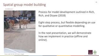 Principles of group model building and spatial group model building