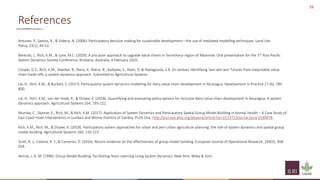 Principles of group model building and spatial group model building