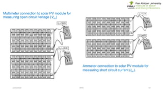 Voc Pv Module Formula Session 2 Solar PV Systems Basics of solar cells and panels.pdf