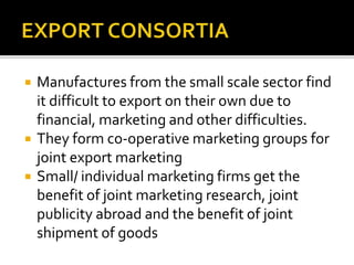 Export Difficulty Types of exporters | PPTX