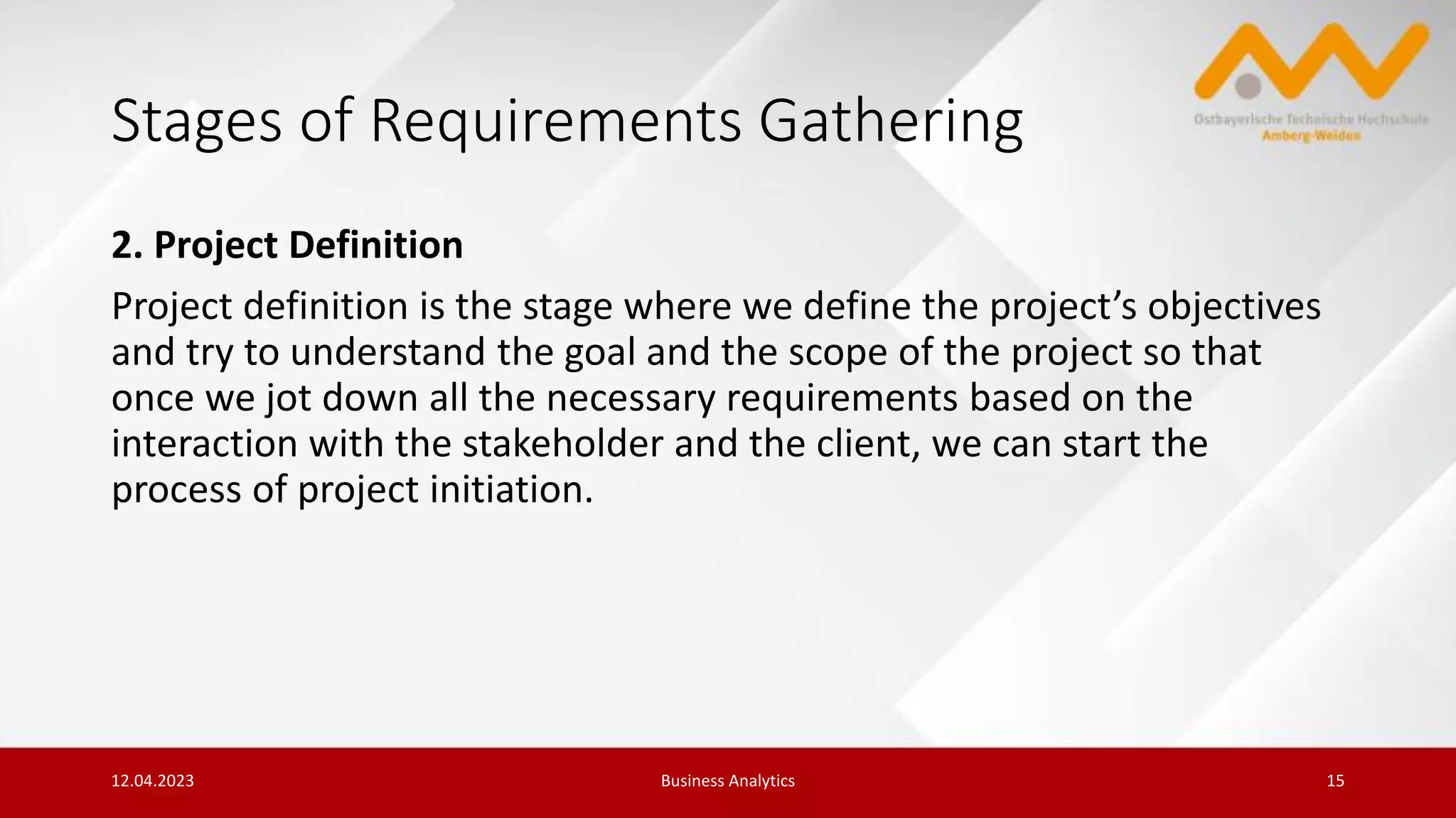 requirement gathering | PDF