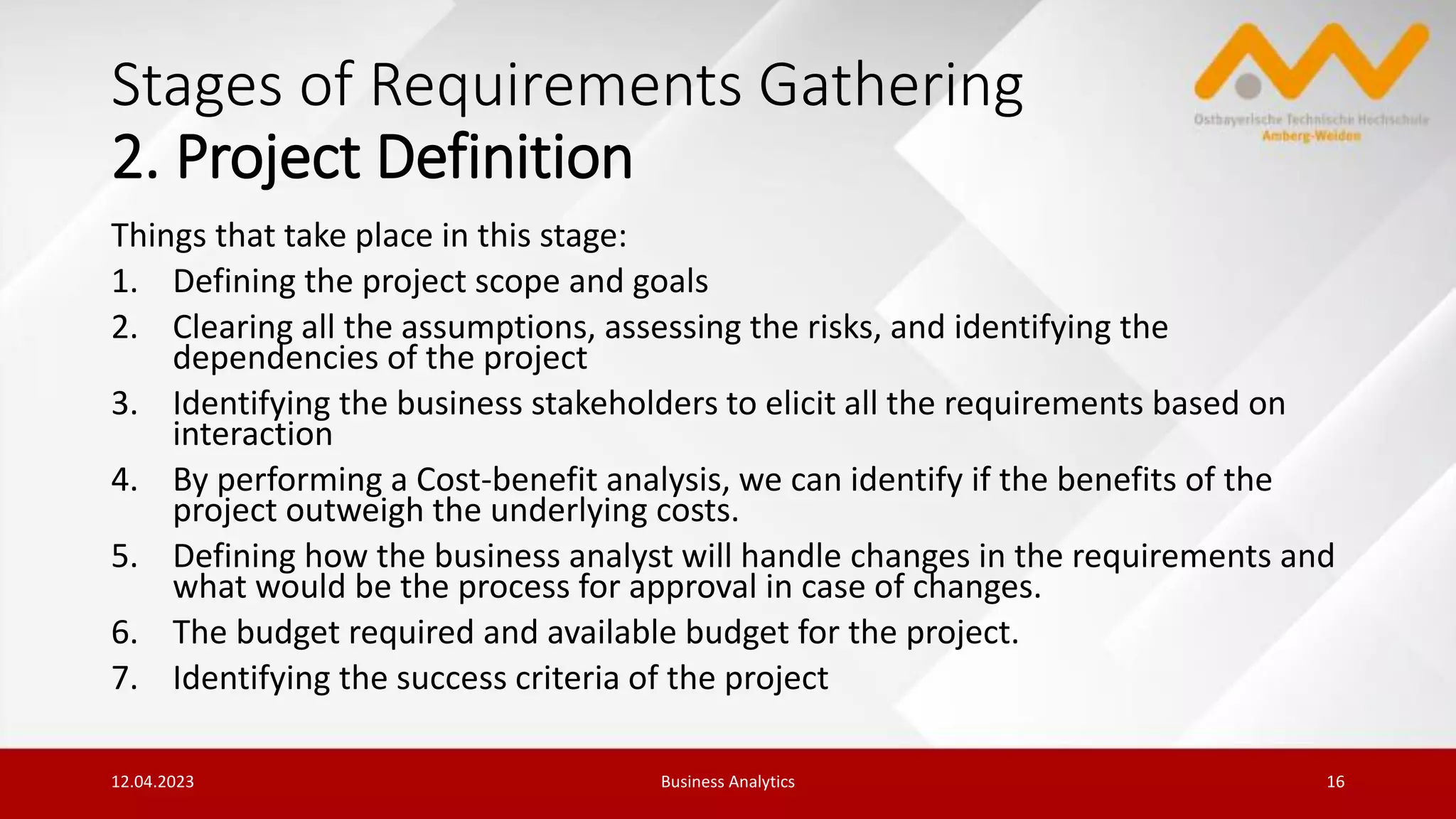 requirement gathering | PDF