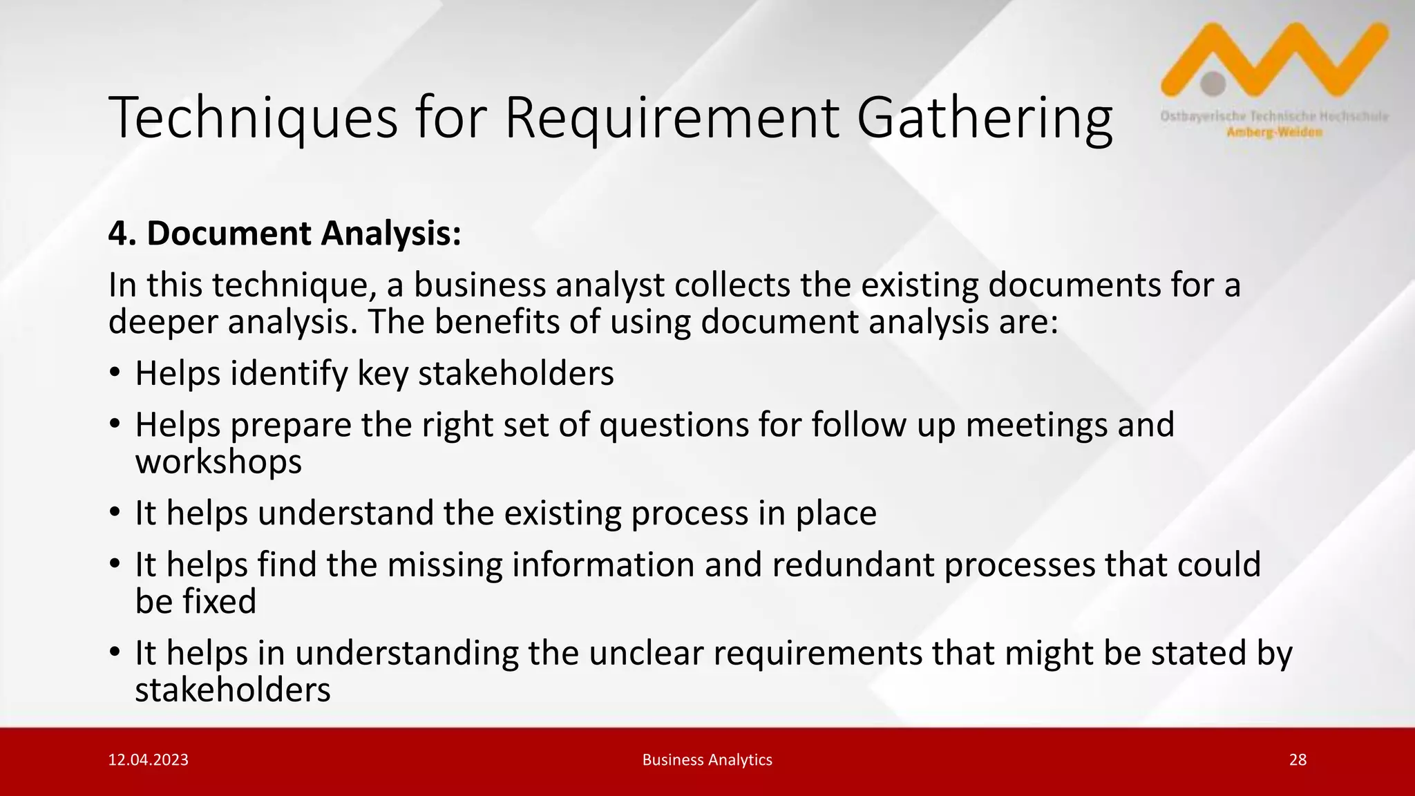 requirement gathering | PDF