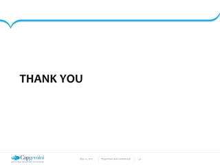 May 22, 2017 Proprietary and Confidential - 32 -
THANK YOU
 