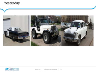 May 22, 2017 Proprietary and Confidential - 4 -
Yesterday
 