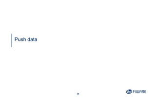 36
Push data
 