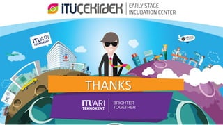 İTÜ ÇEKİRDEK
İyi Girişimler İTÜ Çekirdek’ten Yetişir!THANKS
 