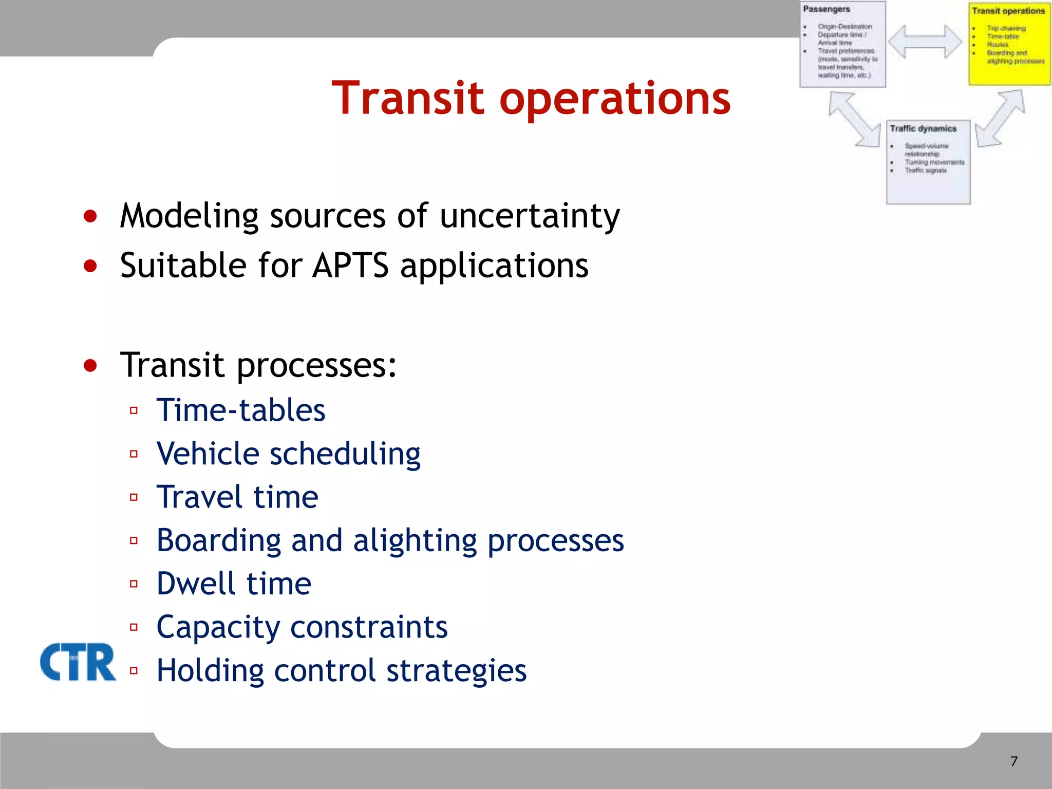 Time-table assessment