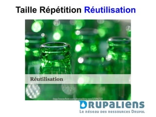 Taille Répétition Réutilisation
 