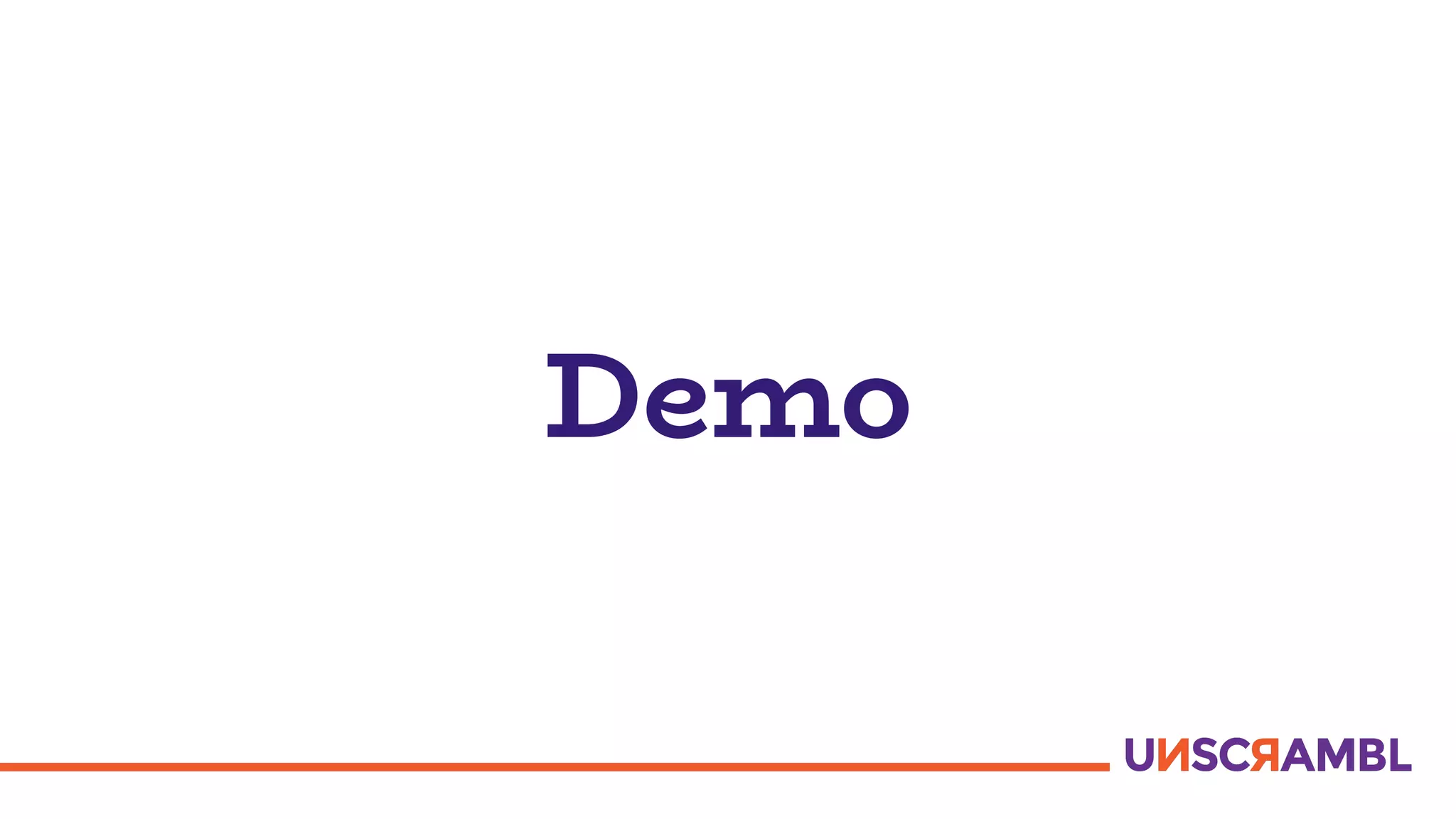 Demo
 