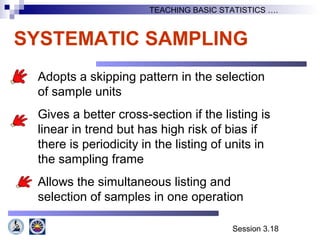 Introduction to basic concept in sampling and sampling techniques | PPT