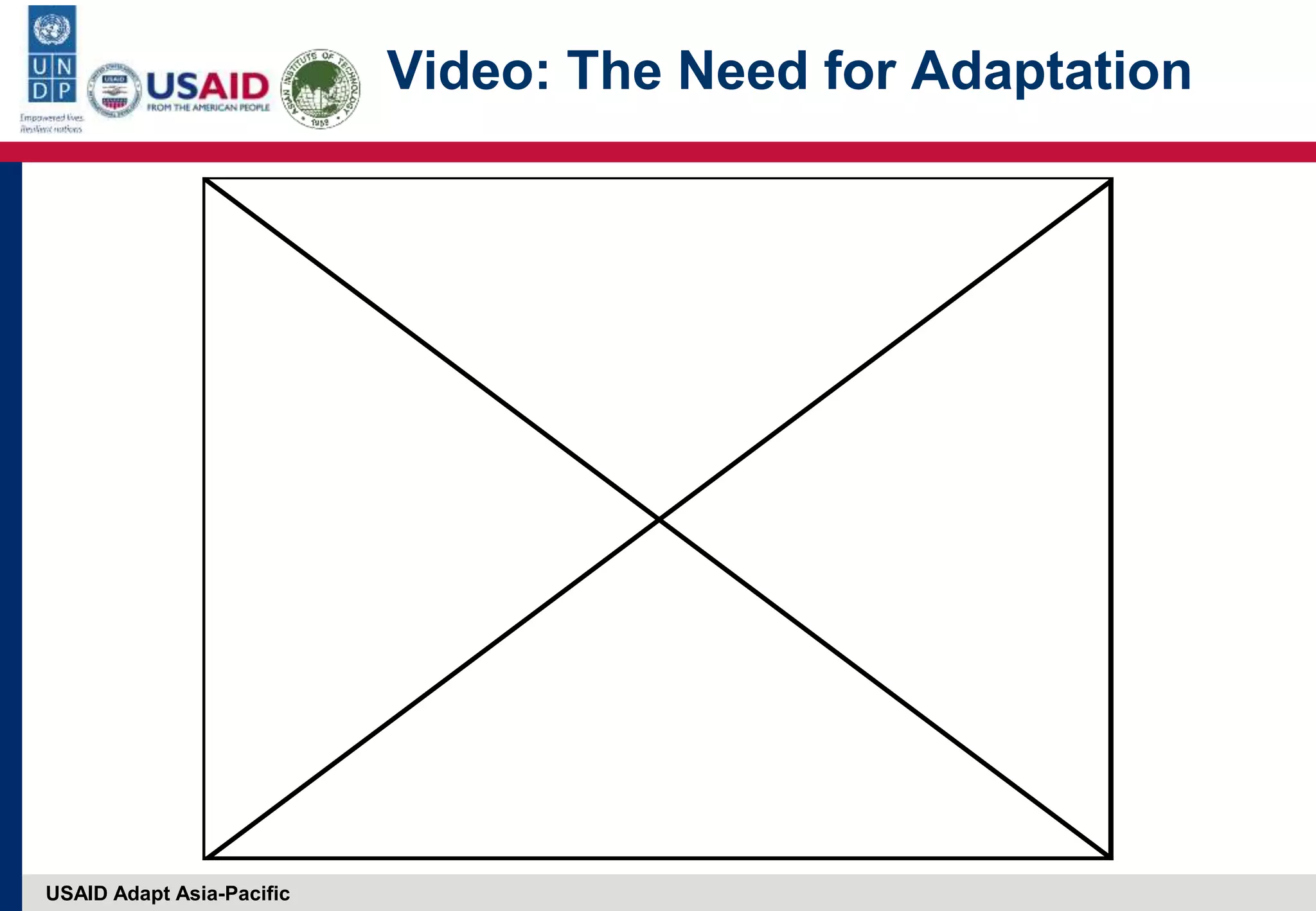 USAID Adapt Asia-Pacific
Video: The Need for Adaptation
 