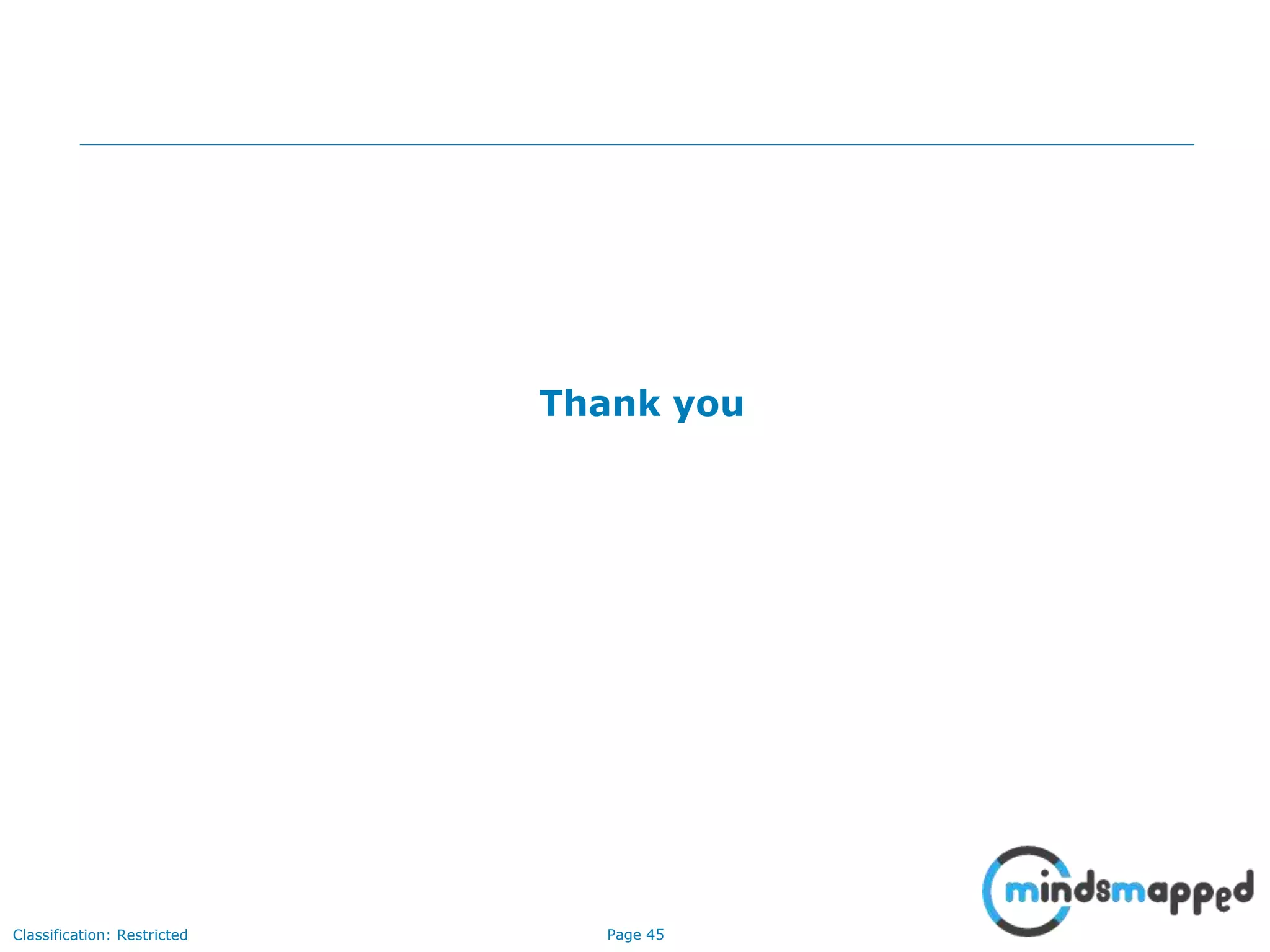 Page 45Classification: Restricted
Thank you
 