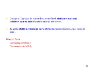 Session 3 Constructors, Types, Overloading, Static MethodsNotes.pdf