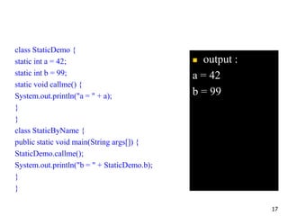 Session 3 Constructors, Types, Overloading, Static MethodsNotes.pdf