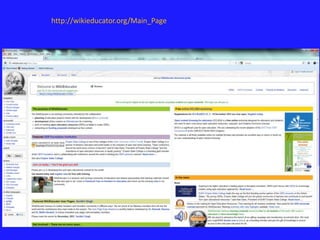 http://wikieducator.org/Main_Page 
 