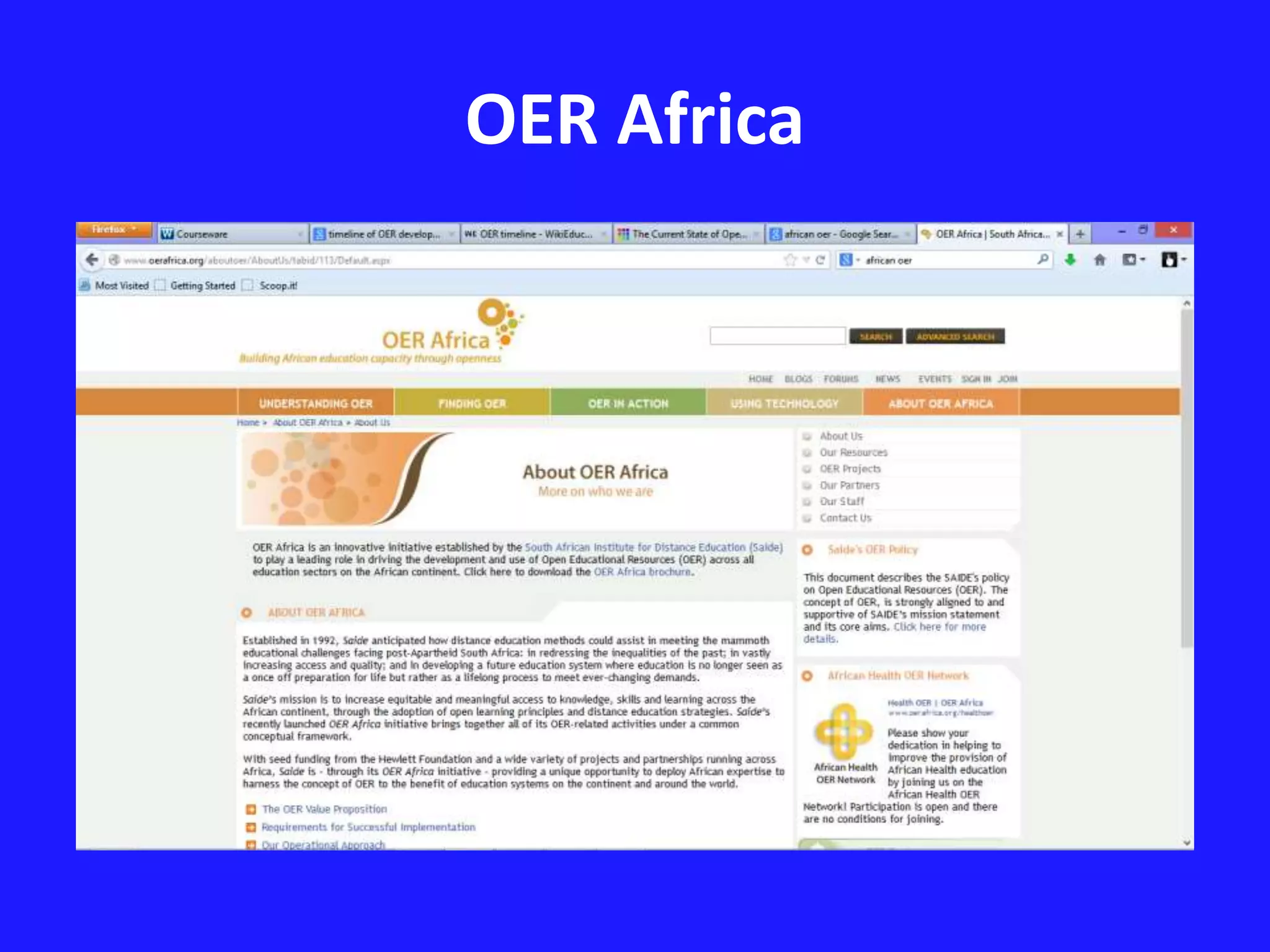 OER Africa