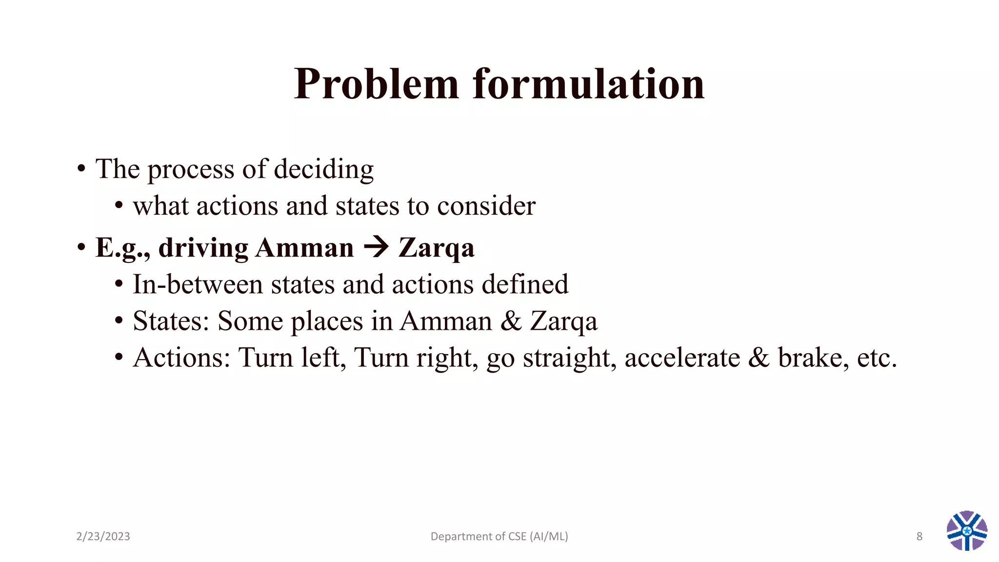 AI_Session 3 Problem Solving Agent and searching for solutions.pptx