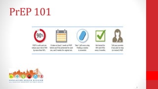 9
PrEP 101
 