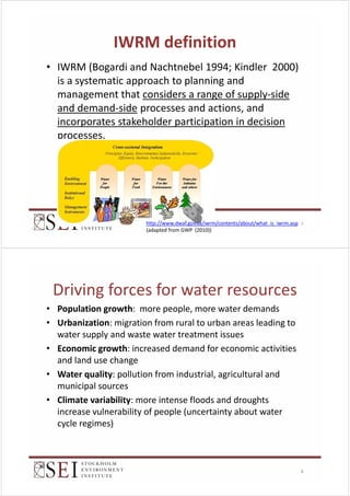 Tools and Technologies for Water Resources Planning and Climate Change ...